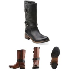 Clarks Volara Melody Moto Boot, 9M